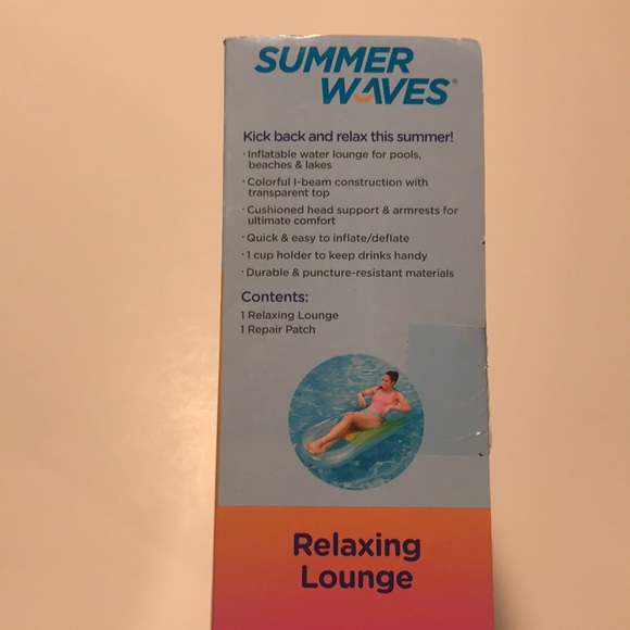 Laying down pool floaty - Picture 2 of 4